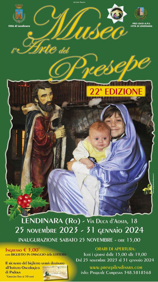 Museo l’Arte del Presepe 22° edizione Le Botteghe del Polesine