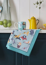 Carica l'immagine nel visualizzatore di Gallery, Canovaccio in Cotone motivo Kitty Cats - ID&M