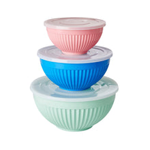 Carica l'immagine nel visualizzatore di Gallery, Set 3 Ciotole in Melamina con Coperchio - ID&M