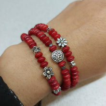 Carica l'immagine nel visualizzatore di Gallery, Bracciale Collana pietrine