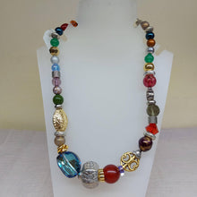 Carica l'immagine nel visualizzatore di Gallery, Collana girocollo mix perle - ID&M