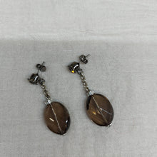 Carica l'immagine nel visualizzatore di Gallery, Orecchini Quarzo fumè - ID&M