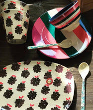 Carica l'immagine nel visualizzatore di Gallery, Piatto Piccolo in Melamina motivo Stripes - ID&M