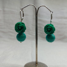 Carica l'immagine nel visualizzatore di Gallery, Orecchini rosa e perla - ID&M