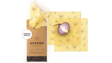 Carica l'immagine nel visualizzatore di Gallery, Apepak - Involucro Naturale per Alimenti in Cera d'Api MINI - ID&M