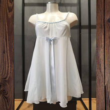 Carica l'immagine nel visualizzatore di Gallery, Babydoll azzurro con fiocchi VANITA’ - ID&M