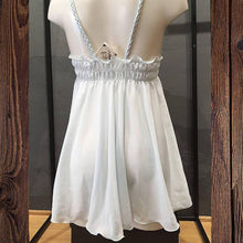 Carica l'immagine nel visualizzatore di Gallery, Babydoll azzurro con fiocchi VANITA’ - ID&M