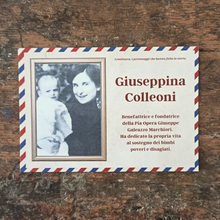Carica l'immagine nel visualizzatore di Gallery, Cartolina Giuseppina Colleoni