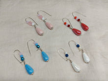 Carica l'immagine nel visualizzatore di Gallery, Orecchini in ceramica Goccia