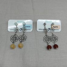 Carica l'immagine nel visualizzatore di Gallery, Orecchini doppia Camelia - ID&M