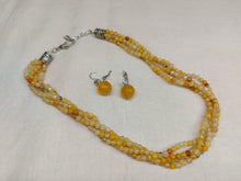 Carica l'immagine nel visualizzatore di Gallery, Completo Collana e Orecchini in Agata - ID&M