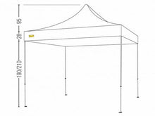 Carica l'immagine nel visualizzatore di Gallery, Gazebo Market 3x3 Plus