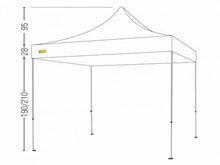 Carica l'immagine nel visualizzatore di Gallery, Gazebo Expo 3x3