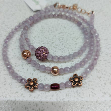 Carica l'immagine nel visualizzatore di Gallery, Bracciale Collana pietrine