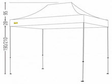 Carica l'immagine nel visualizzatore di Gallery, Gazebo Pro 3x4,5