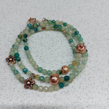 Carica l'immagine nel visualizzatore di Gallery, Bracciale Collana pietrine