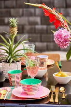 Carica l'immagine nel visualizzatore di Gallery, Ciotola Piccola in Melamina motivo Summer Stripes - ID&M