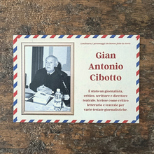 Carica l'immagine nel visualizzatore di Gallery, Cartolina Gian Antonio Cibotto