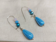 Carica l'immagine nel visualizzatore di Gallery, Orecchini in ceramica Goccia