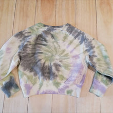 Carica l'immagine nel visualizzatore di Gallery, Felpa ragazza effetto slavato