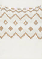 Carica l'immagine nel visualizzatore di Gallery, Maglione jacquard per ragazza