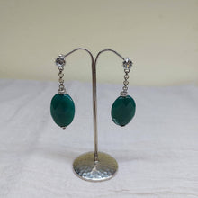 Carica l'immagine nel visualizzatore di Gallery, Orecchini Agata verde - ID&M
