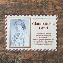 Carica l'immagine nel visualizzatore di Gallery, Cartolina Giambattista Conti