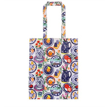 Carica l'immagine nel visualizzatore di Gallery, Shopper Media in PVC motivo Mediterranean Plates - Le Botteghe del Polesine