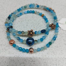 Carica l'immagine nel visualizzatore di Gallery, Bracciale Collana pietrine