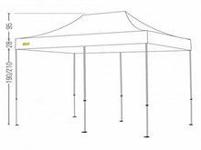 Carica l'immagine nel visualizzatore di Gallery, Gazebo Expo 3x6