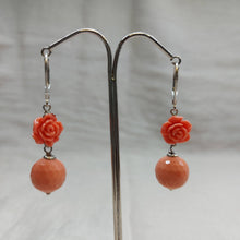 Carica l'immagine nel visualizzatore di Gallery, Orecchini mini rosa e perla - ID&M