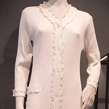 Carica l'immagine nel visualizzatore di Gallery, Vestaglia leggera costine cotone MIMI JOLIE