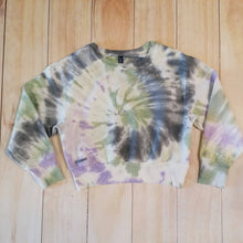 Carica l'immagine nel visualizzatore di Gallery, Felpa ragazza effetto slavato