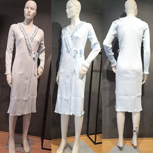 Carica l'immagine nel visualizzatore di Gallery, Vestaglia m/l costine cotone MIMI JOLIE