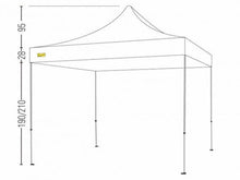 Carica l'immagine nel visualizzatore di Gallery, Gazebo Pro 3x3