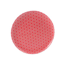 Carica l'immagine nel visualizzatore di Gallery, Piatto in Melamina motivo Miele Rosso
