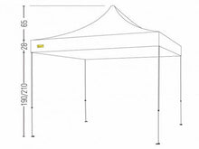 Carica l'immagine nel visualizzatore di Gallery, Gazebo Market 2x2 Plus