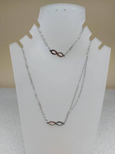 Carica l'immagine nel visualizzatore di Gallery, Completo collana e bracciale in Acciaio con ciondolo centrale - ID&M