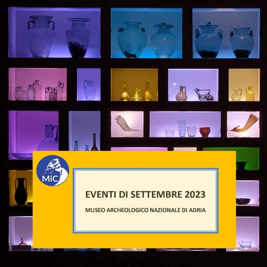 EVENTI SETTEMBRE 2023 MUSEO ARCHEOLOGICO