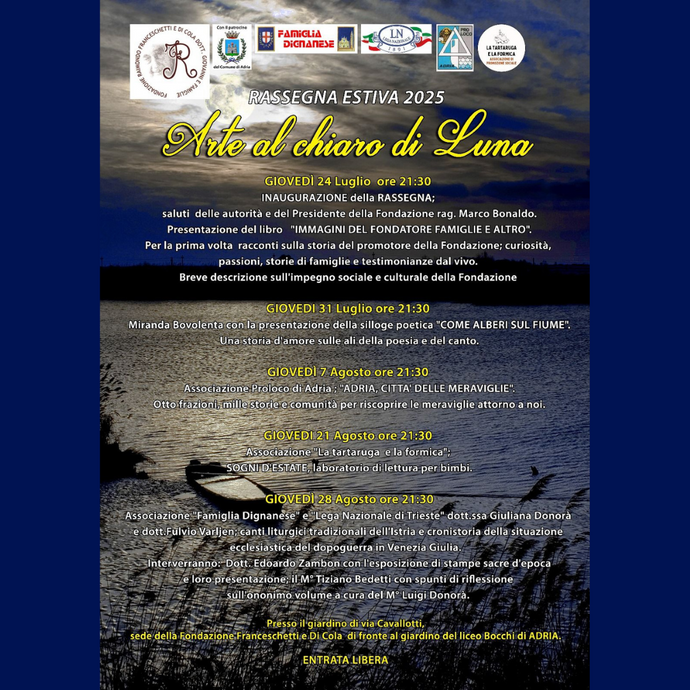 Arte al chiaro di Luna - Adria