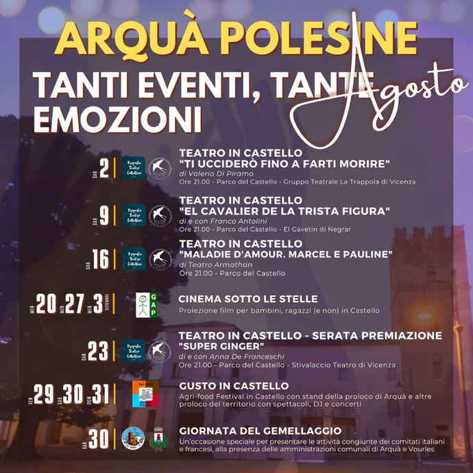Agosto non è ancora finito! - Arquà Polesine