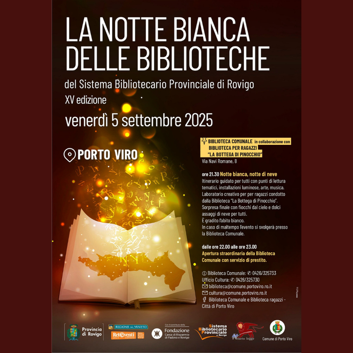 La notte bianca delle biblioteche - Porto Viro