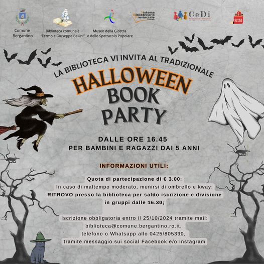 HALLOWEEN BOOK PARTY - Bergantino