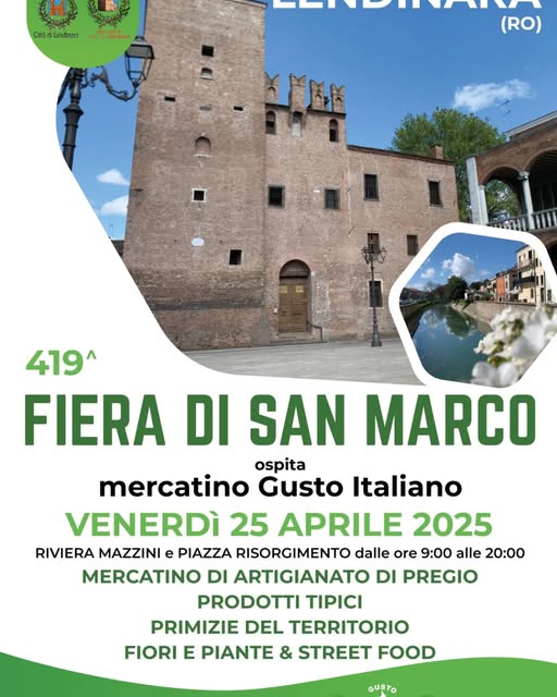 FIERA DI SAN MARCO ospita mercatino Gusto Italiano - Lendinara