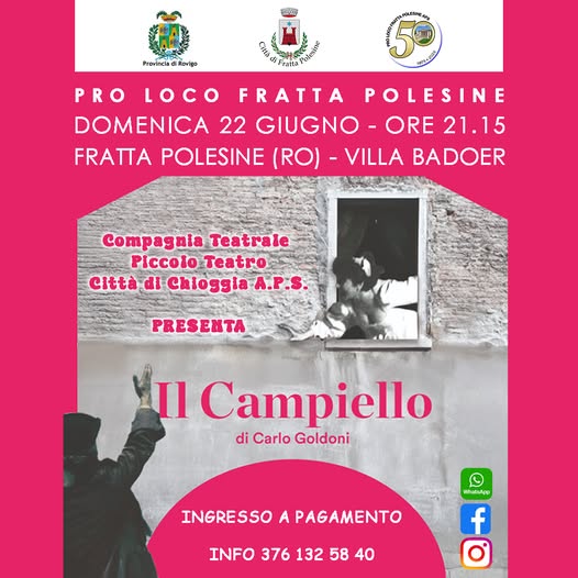 Spettacolo teatrale Il Campiello - Fratta Polesine