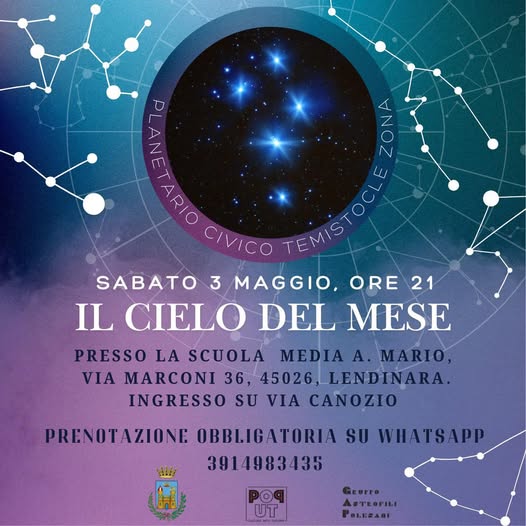 IL CIELO DEL MESE - Lendinara