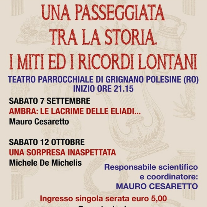Una passeggiata tra la storia, i miti ed i ricordi lontani, Grignano Polesine