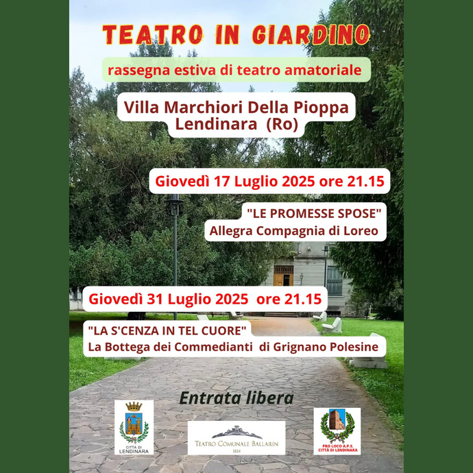 Teatro in giardino - Lendinara