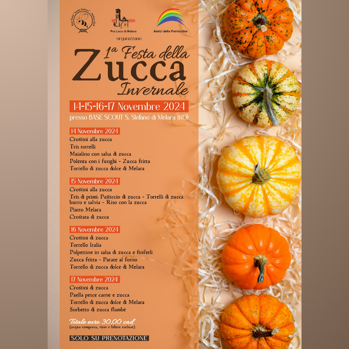 1ª Festa della Zucca Invernale a Melara