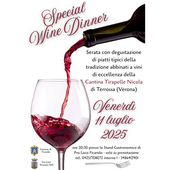 Special Wine Dinner - Ficarolo